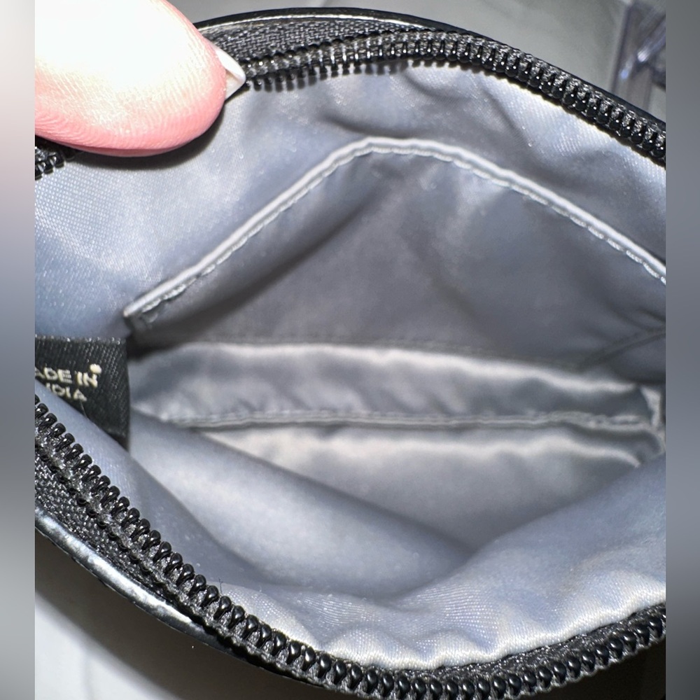Coach Monogram Black and Pewter Wristlet - Picture 14 of 15